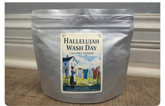 Hallelujah Wash Day- Laundry Powder